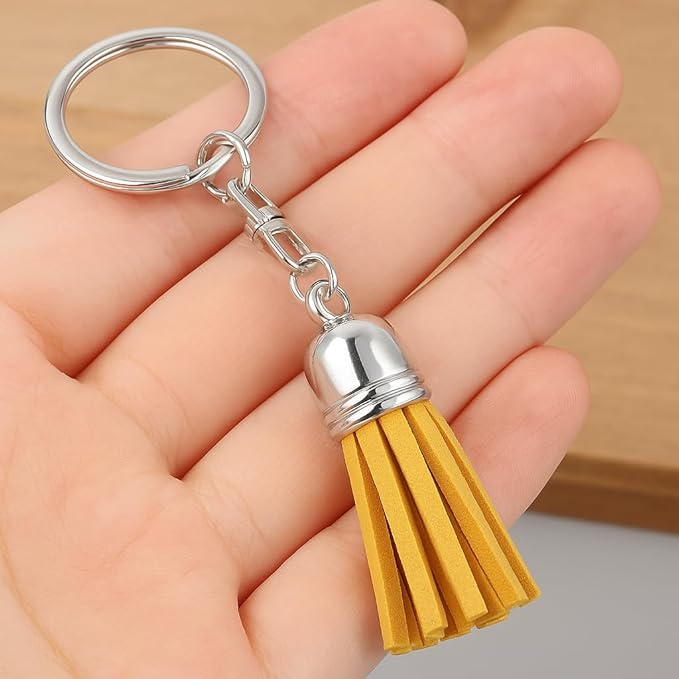 Mandala Crafts Assorted Leather Cord End Caps for Jewelry Making, Tassel Caps, 7mm 150 PCs Bell Cord Ends, Kumihimo Supplies and Jewelry Findings