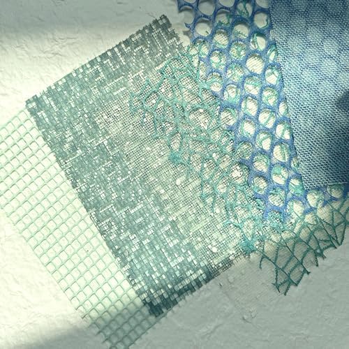 Aromoty 15 sheets Handmade Scrapbook Paper Craft Mesh Fabric Scrapbooking Supplies Aesthetic Morandi Textured Special Paper Mix for Junk Journal Journaling DIY Materials, 5.1x7.02 inches - Image 3