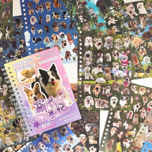 Japanese Stickers Book for Scrapbooking Supplies,Dogs Stickers for Planner - Image 3