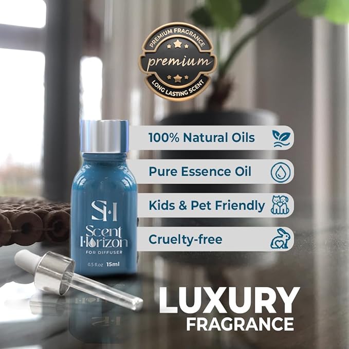 Inspired by Ritz Carlton Scent Diffuser Oil Refill, 0.5 fl oz | 15 ml, Premium Fragrance Oil for Ultrasonic and Waterless Diffusers and Crafting, Hotel, Luxury Oils for Home Aromatherapy
