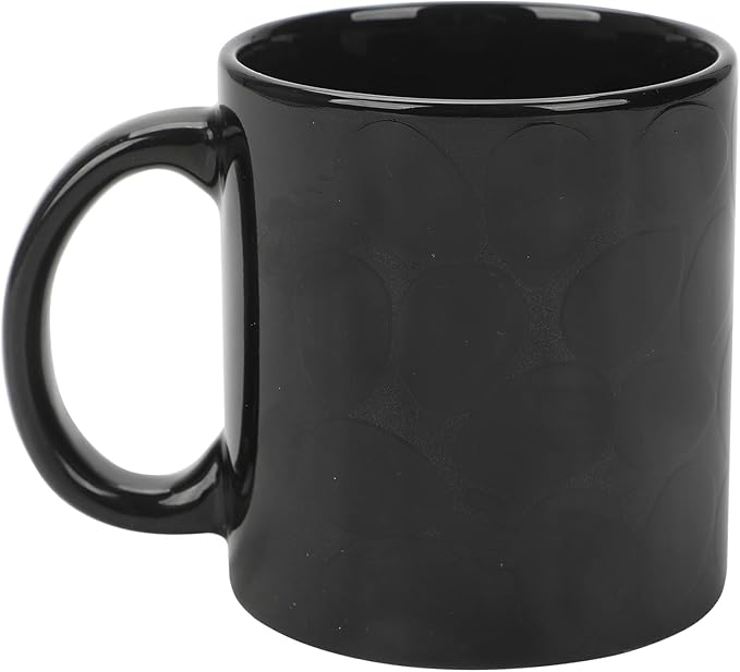 Spider-Man Mask 16 Oz Heat-Reactive Black Ceramic Mug