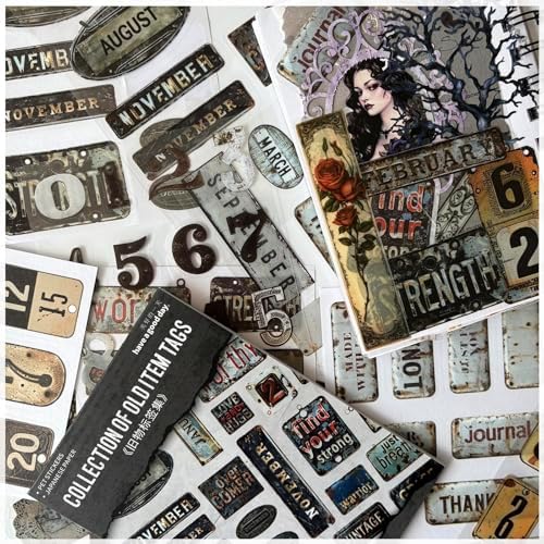 Journaling Stickers for Scrapbooking Supplies, Label Scrapbook Sticker Book - Image 4