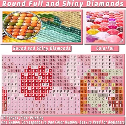 Square Diamond Art Kits for Adults Cute Diamond Painting Kit for Beginner - Image 5