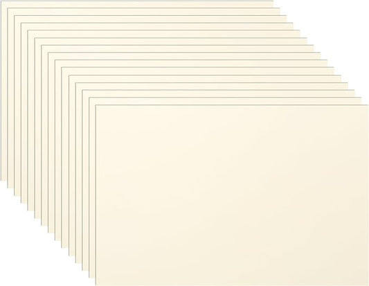 150 Sheets Cream Cardstock 4 x 6 Ivory Paper, 300gsm/110lb Heavyweight Flat Off White Card Stock Art Paper for Card Making, Greeting Cards, Graduations, School Crafting, Invitations