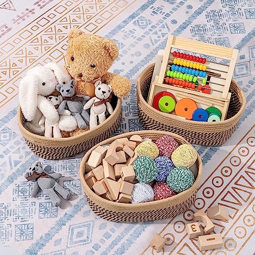 CubesLand Small Baskets, Storage Baskets for Organizing Shelves - Image 3