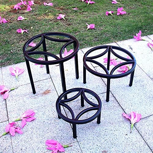 Zhongma Set of 3 Heavy Duty Sturdy Metal Plant Stand Indoor Fully Assembled - Image 3