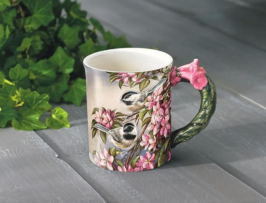 Wild Wings Sculpted Mug (Crabapple)