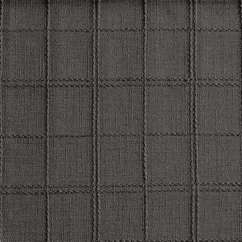ZeeMart Linen Checked Farmhouse Table Runner, 13x90 Inches Charcoal - Image 7