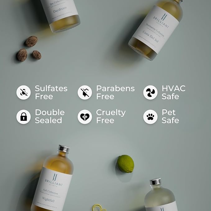 Brilliant Scents - Sugar Beach | Destination Series - Luxury Home & Business Scent | Ginger, Lemon Peel, Rosewater - Fragrance Oil - 200ml