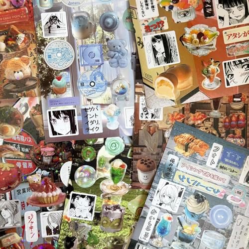 Japanese Stickers for Journaling Supplies, Japanese Sticker Books for Adult - Image 5