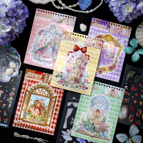3D Sticker Scene Book for Adults, Fairy Tales Sticker Book for Therapy - Image 4