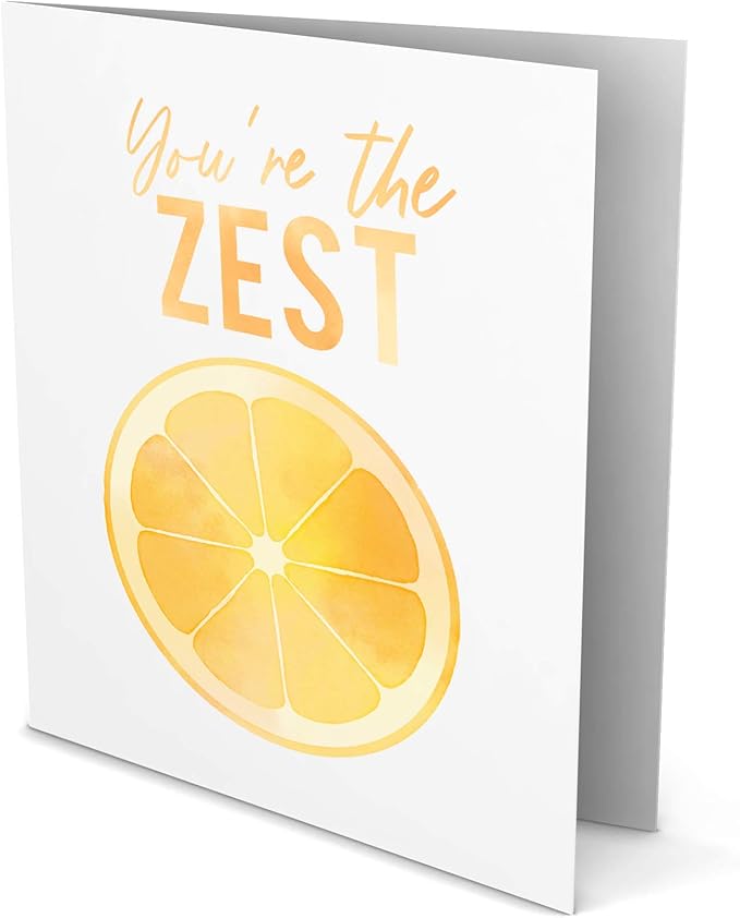 Happy Fruit Greeting Cards (12 Cards and Blank Envelopes)
