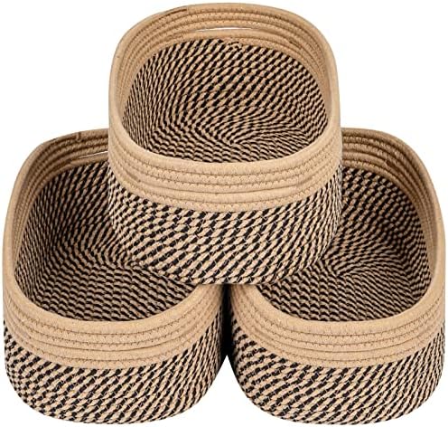 CubesLand Small Baskets, Storage Baskets for Organizing Shelves by CubesLand