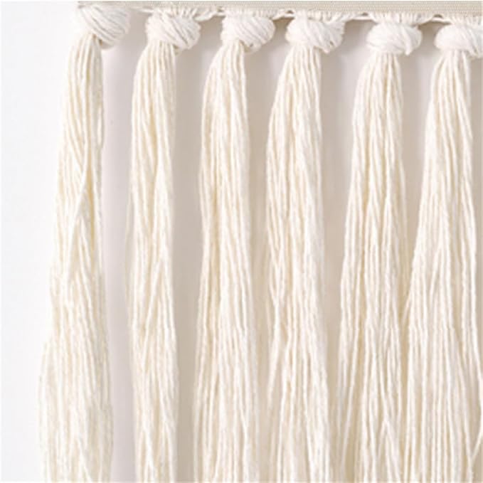 BMIDRUT Macrame Woven Wall Hanging Tapestry Home Decor Boho Bohemian Wall Art for Home Apartment Dorm Room Backdrop 20x35 Inch