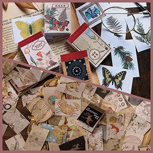 Daoeny 450 Pieces Washi Sticker Set, 9 Set Scrapbooking Diary Planner Album Diary Notebook, Scrapbooking Sticker Journaling Supplies for DIY Arts and Crafts Card Making Laptop Decoration - Image 7