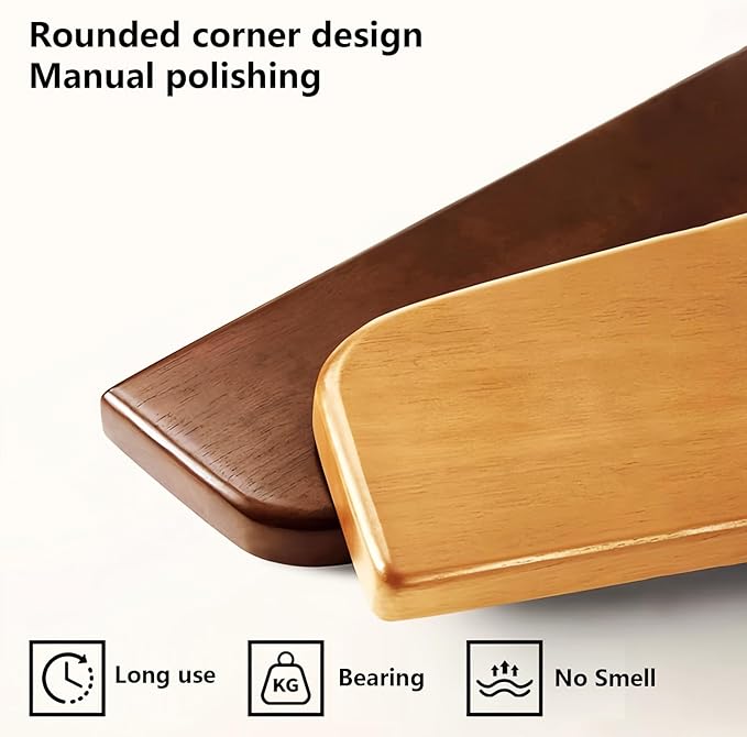 Wall Mounted Piano Key Hanger | Flip Style Hook | Entrance Wall Art Hook, Made of Oak Wood (3 Times Painted, 4 Times Polished) (Tray Walnut, 8Hooks)
