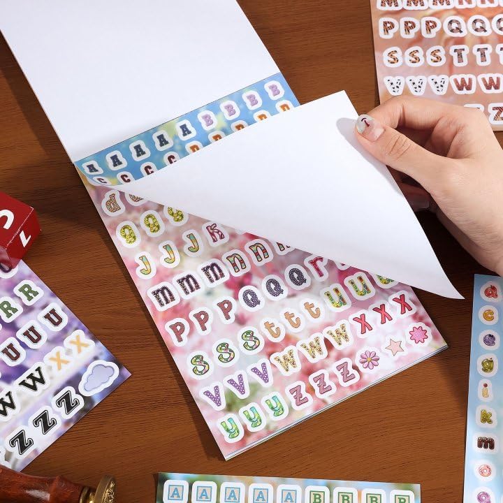 5000+Pcs Magazine Letter Stickers Book for Scrapbook Album - Image 6