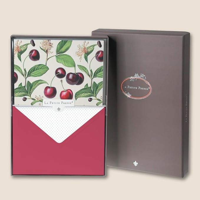 L’Orange Designer Cards by Graphique Luxe Collection, Silver Foil Embossed Stationary Boxed Set, 10 Blank Cards with 11 Envelopes, All Occasion Greetings, 5.25" x 3.8"