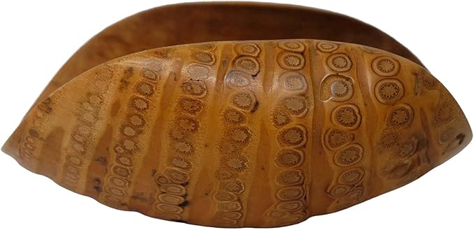Handmade Bamboo Root Tea Scoop with Rich Textured Finish - 1 Pc Tea Spoon for Ceremonial Use, Perfect for Home, Teahouse, Office - Versatile for Loose Tea, Coffee, Spices, Condiments, Pet Food