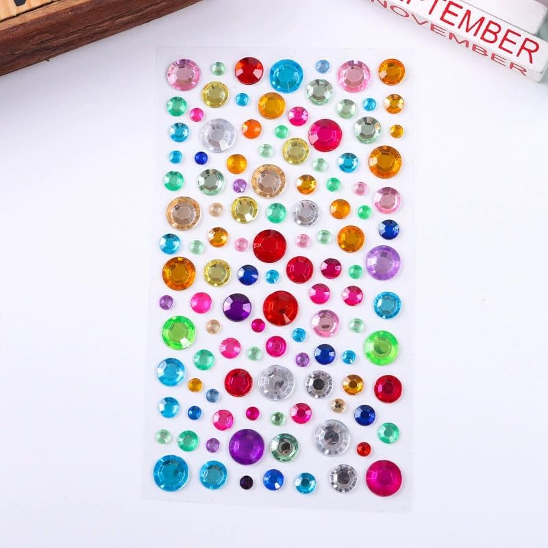 2150pcs Jewel Stickers for Crafts 3D Rhinestone Stickers Gems - Image 2