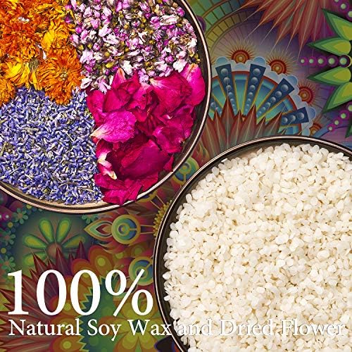 Lucky Goddness Candle Making Kit, Candle Making Supplies with Soy Wax for Candle Making Beginners - Image 3