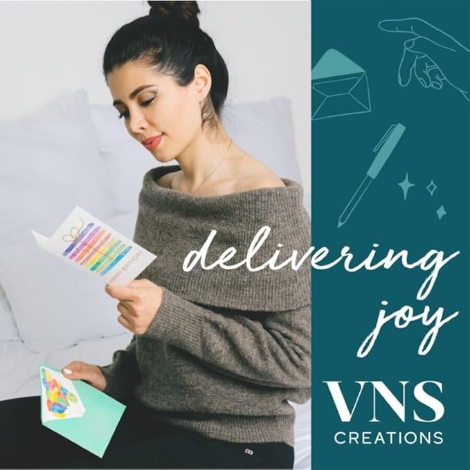 VNS Creations 100 Pack 4x6 Happy Birthday Cards Bulk with Envelopes & Stickers - Boxed, Blank Inside, Variety, Office Party - Assorted Birthday Greeting Note Cards Assortment Box for Kids & Adults