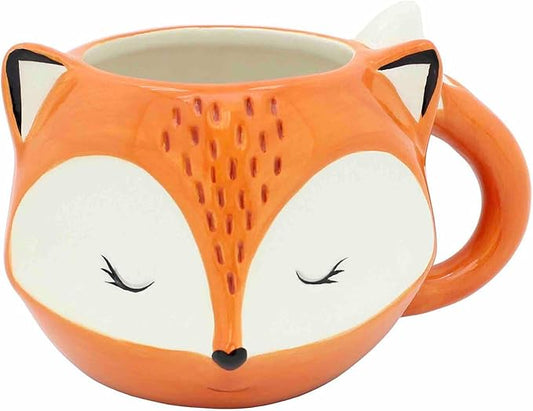 Streamline Imagined Ceramic Orange Fox Mug