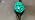 Bieye L10975 Cyan Land Snail Tiffany Style Stained Glass Accent Table Lamp - Image 7