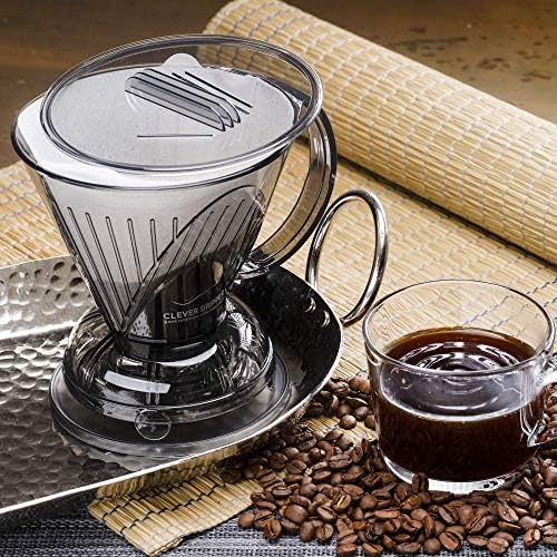 Clever Coffee Dripper | Large 18 oz | Cloud | BPA-Free | 100 Filters - Image 4