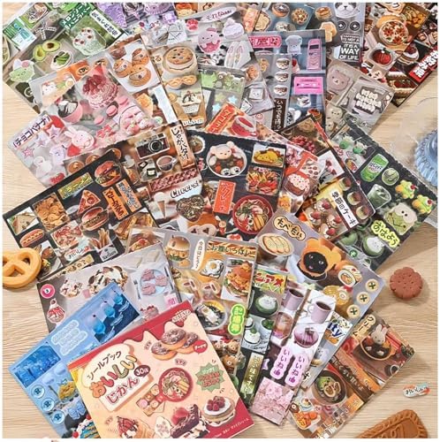 Japanese Stickers Book for Journaling Supplies, Japanese Stickers for DIY - Image 4