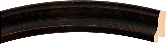 OVALCREST Round Beveled Wall Mirror for Home Decor - Messina Style - Rubbed Bronze - 21x21 Outside Dimensions