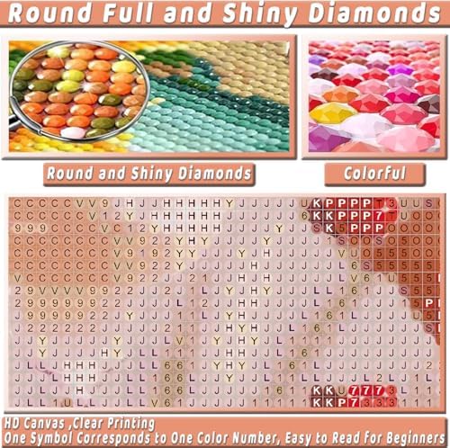 Square Diamond Art Kits for Adults Cute Diamond Painting Kit for Beginner - Image 5