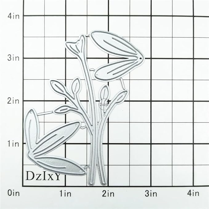 DzIxY Patchwork Flowers Metal Cutting Dies for Card Making Kit Embossing Paper Die Cuts Set Scrapbook Stencils Supplies Machine Templates