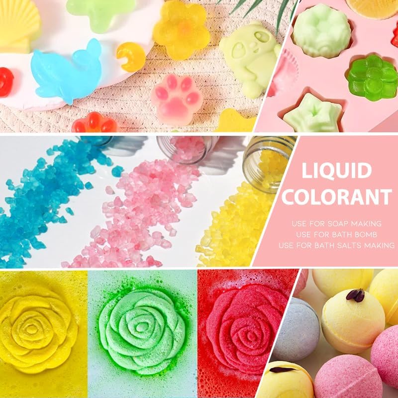 Soap Dye - Food Grade 36 Color,Liquid Kit for Soap Making - Image 4