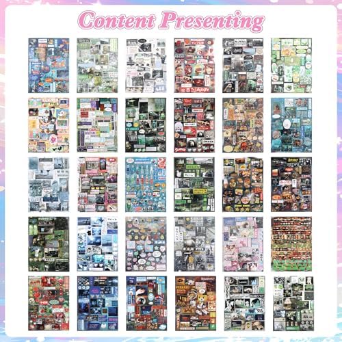 990Pcs Japanese Sticker Book for Journaling Adult, Cute Scrapbook Stickers - Image 5
