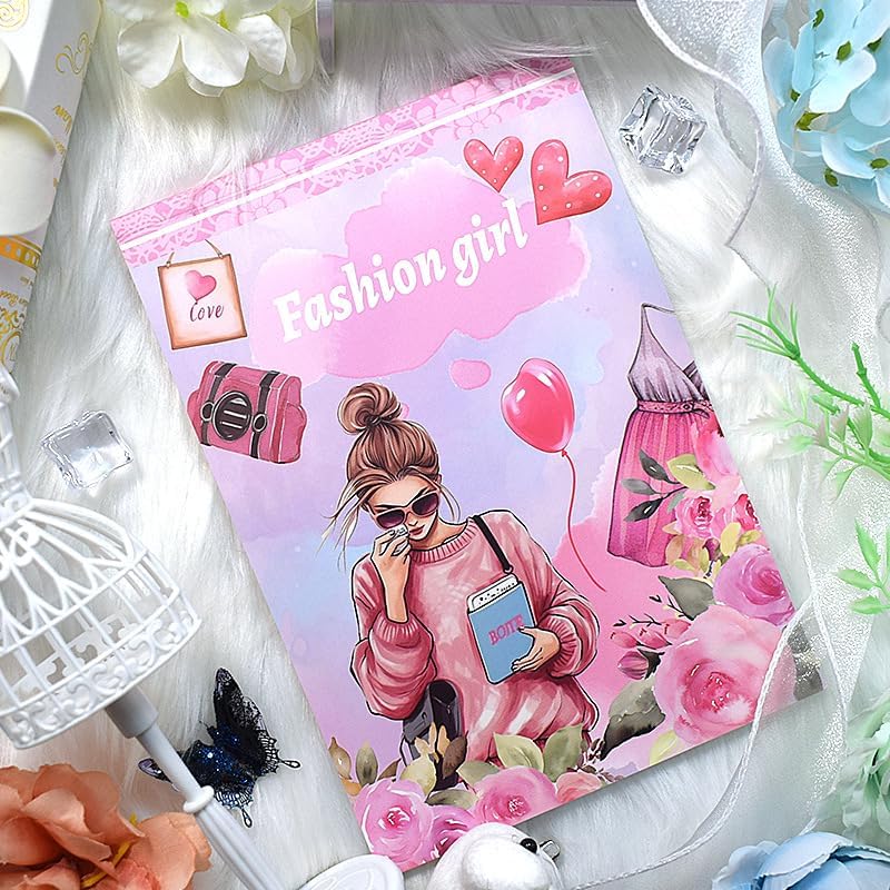 Alideco 20pcs Vintage Scrapbook Stickers Europe and The United States Figure Flowers Sticker Book for Adults Sticker journaling Stickers for Scrapbooking (shishangnvhai) - Image 2
