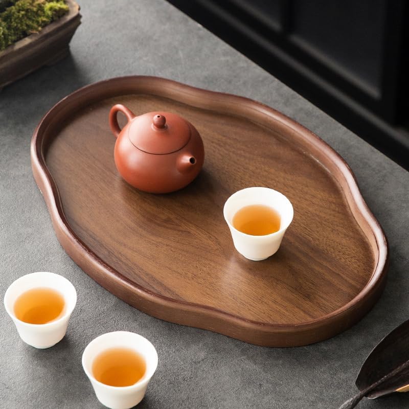Cloud Shaped Wooden Serving Tray for Restaurant Jewelry Tray Keys Perfume and Accessories Tea Tray Fruit Dish - Image 3