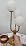 Lightdot Gold Globe Table Lamp for Bedroom Gift G9 Bulbs Included Dimmable - Image 7