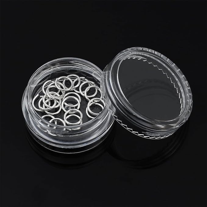 925 Sterling Silver Jump Rings 0.7x6mm 20pcs for Jewelry Making Findings