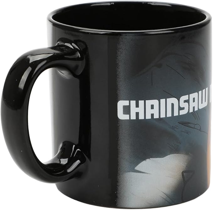 Bioworld Chainsaw Man Denji Full-Wrap Decal 16 Oz Ceramic Mug