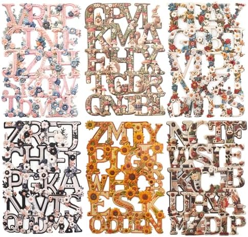 156 Pcs Alphabet Stickers for Scrapbooking and Journaling by Auriicleaf