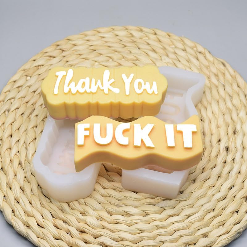 Candle Molds - Silicone Mold for Candles Making, DIY 3D Moulds for Soy Wax, Beeswax, Scented Candle, Valentine's Day Gifts (Alphabet) - Image 2