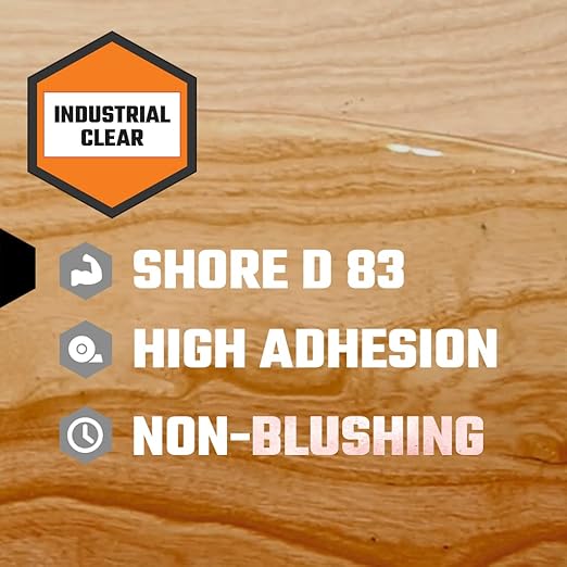 Industrial Clear - Rock Hard Epoxy Resin - 1.5 Gal Kit