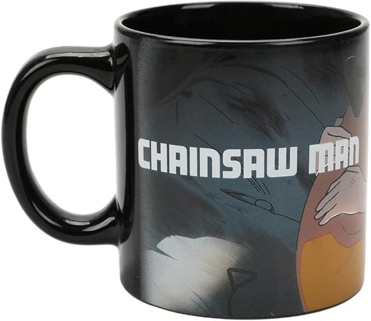 Bioworld Chainsaw Man Denji Full-Wrap Decal 16 Oz Ceramic Mug