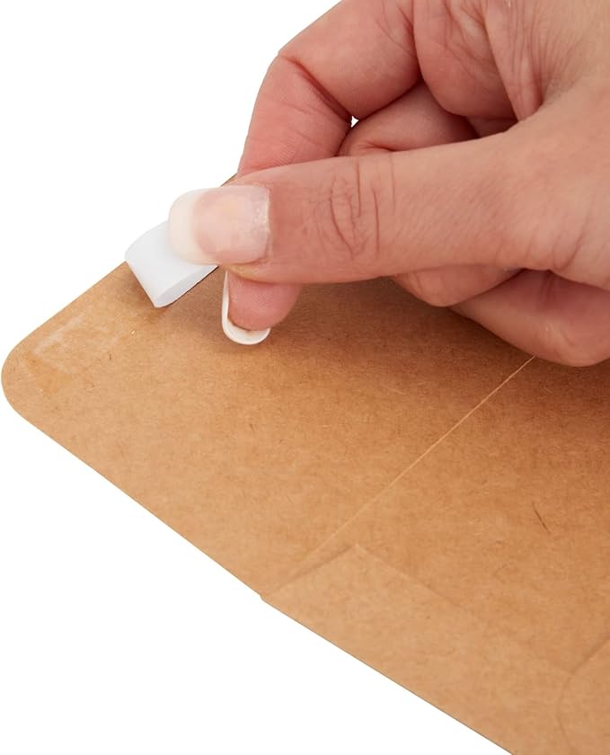 Best Paper Greetings Blank A7 Kraft Brown Paper & Envelopes for Card Making - 5 x 7 In & 5.25 x 7.25 In, 50 Pack, Brown - Bulk Blank Notecards with Envelopes for Invitations & Thank You Notes