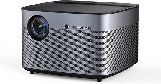 XGIMI H2 True 1080p Movie Projector 4K Supported Smart Projector, 1350 ANSI Lumens Home Theater Projector, Integrated Sound Bar, Auto Focus, Auto Keystone Correction, Android OS