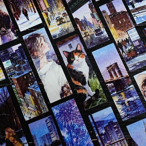 Alideco 120pcs Scrapbook Stickers Vintage People and Scenery Scrapbooking Junk Journal Crafts Embelishment Decoration Stickers (chengmanfanghua) - Image 3