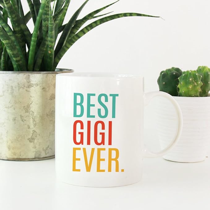 Andaz Press 11oz. Coffee Mug Birthday Gift, Best Gigi Ever, 1-Pack Mother's Day