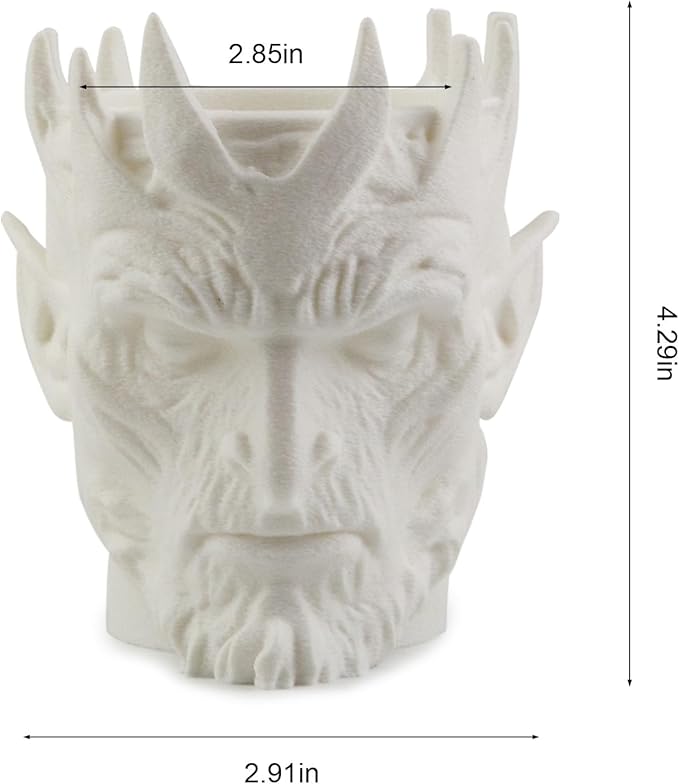 Creavie Cool King Pen Pencil Holder, Multifunctional Stationery Pen Holder Makeup Brush Holder Kitchen Storage Cup