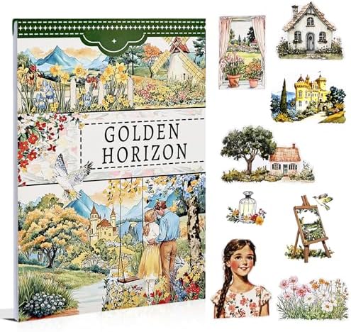 Vintage Nature Sticker Book, Junk Journal Scrapbook Stickers by Dwpetzo